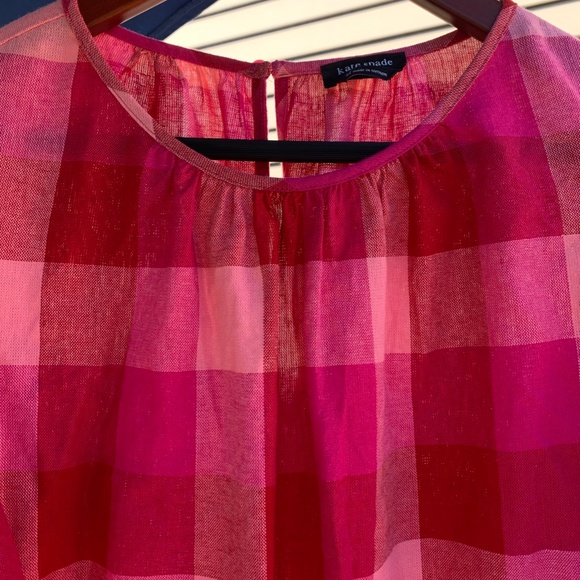 Kate Spade Berry Color Top - Picture 4 of 6